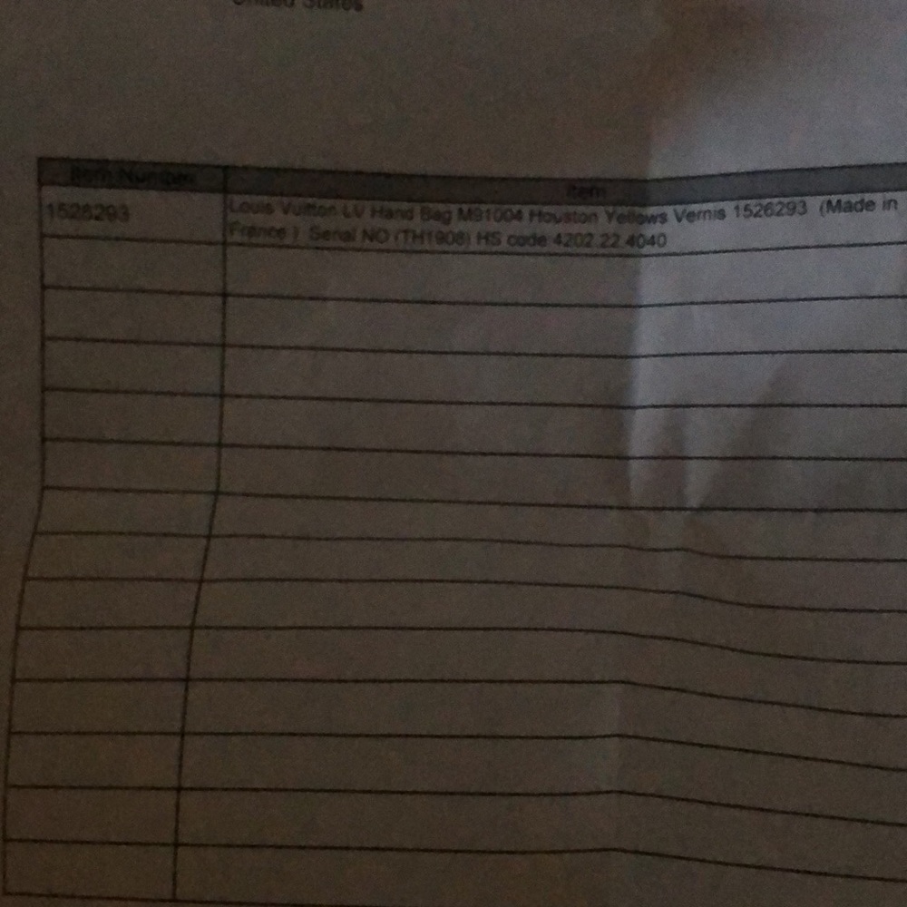 ‼️PRICE DROP‼️💯Authentic Louis Vuitton Houston Yellow Hand Bag - Picture 8 of 10